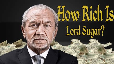 lord sugar watch collection|lord sugar net worth uk.